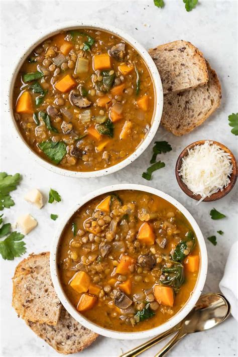 Sweet Potato Lentil Soup Recipe Easy Healthy Simply Quinoa