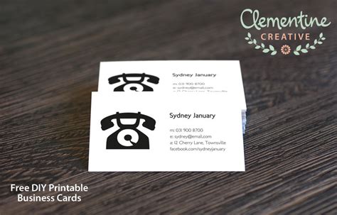 Therefore, we've made a list of 70+ best free business card psd templates the web has to offer and we hope it can take your business card. Free DIY Printable Business Card Template