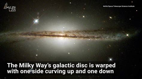 Milky Ways Warp May Be Due To An Ongoing Galactic Collision Video