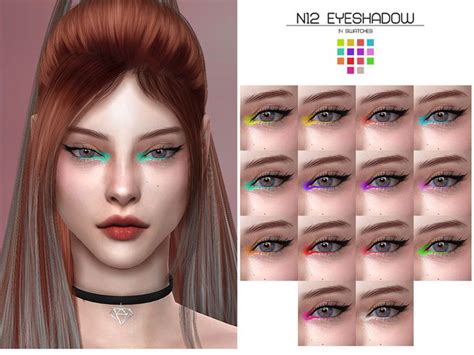 Pin On Makeup Looks Sims 4