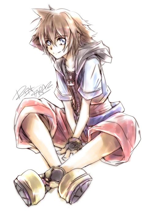 Fanart Sora By Rintaraz On Deviantart Cute Anime Boy Fan Art Kingdom Hearts 3