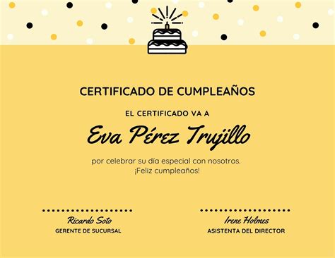 Total 71 Images Diploma De Feliz Cumpleaños Para Imprimir Viaterramx