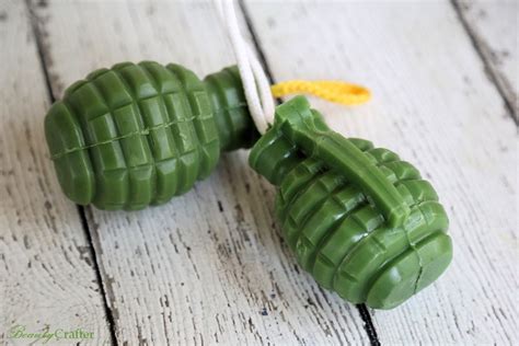 Diy Grenade Soap On A Rope Great Homemade T For Men