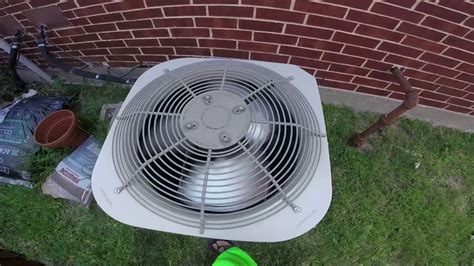 4 ton payne pa3z packaged ac: 2014 Payne 2.5 Ton Central Air Conditioner Running With ...