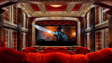 Outrageous Home Theaters Of The Rich And Famous Are The Perfect