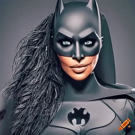 Kim Kardashian As Batman