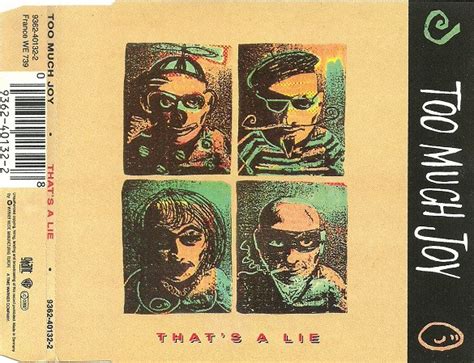 Too Much Joy That S A Lie Cd Discogs