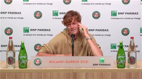 Jannik Sinner R3 Press Conference Roland Garros Before R4 Vs Rafael