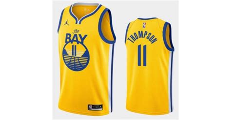 You're obviously never fully happy when a player of durant's caliber leaves your organization, but the. Golden State Warriors Trikot Klay Thompson 11 2020-2021 ...