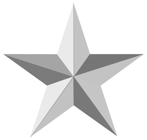 Silver Star Transparent Images Png Play