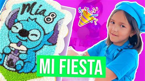 Fiesta MÍa 8 De Lilo And Stitch Karla Celis Vlogs Youtube