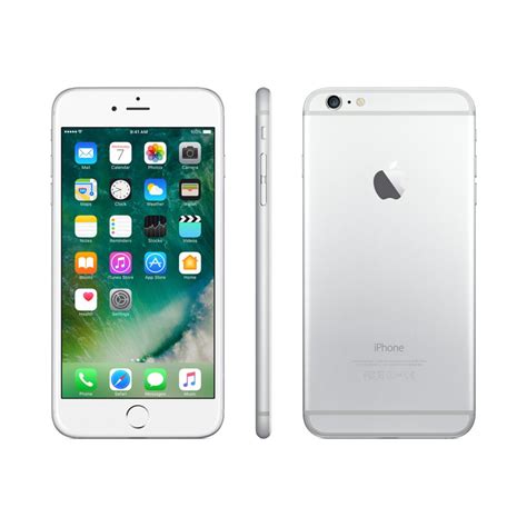 Apple Iphone 6 Plus 64gb Silver Fully Unlocked Certified