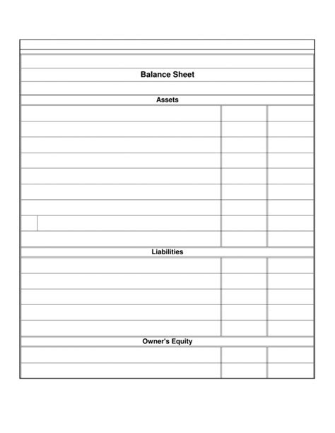 Download Restaurant Balance Sheet Template Excel Pdf Rtf Word