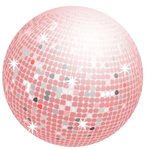 A disco ball (also known as a mirror ball or glitter ball) is a roughly spherical object that reflects light directed at it in many directions, producing a complex display. OnlineLabels Clip Art - Disco Ball