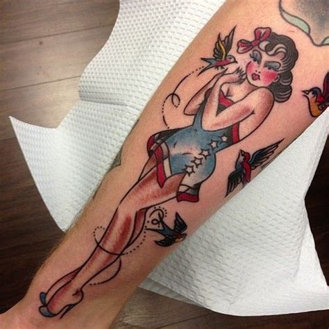 Arriba Imagem Chica Pin Up Tatuaje Thptletrongtan Edu Vn