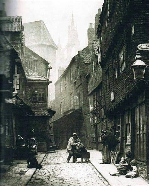 Newcastles Black Gate From The Dog Leap Stairs Around 1889 R