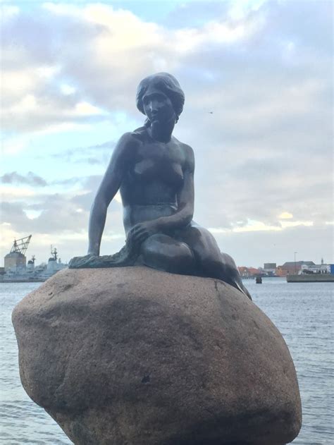 Little Mermaid Copenhagen Denmark Buddha Statue The