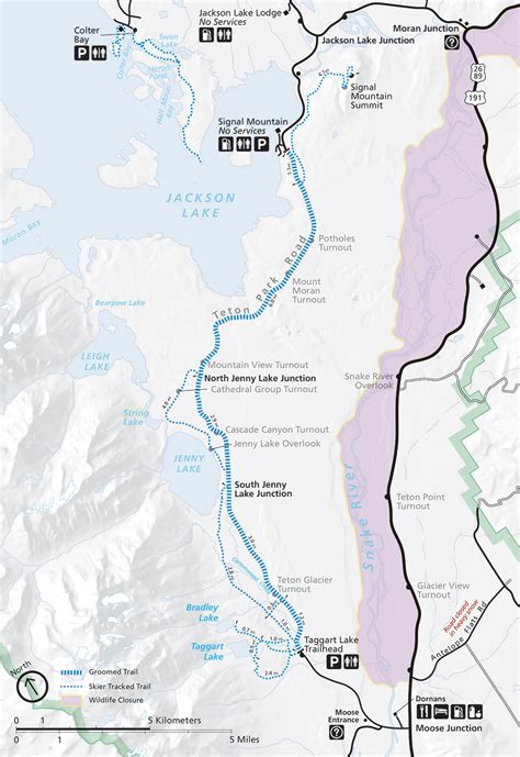 Map Of Jackson Hole Wyoming And Surrounding Area Maping Resources