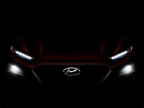 Hyundai Teases Design Of Kona Small Crossover