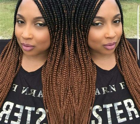 Pin By Leslie Rimmer On Ombre Box Braids Cool Braid Hairstyles Braided Hairstyles Hair Styles
