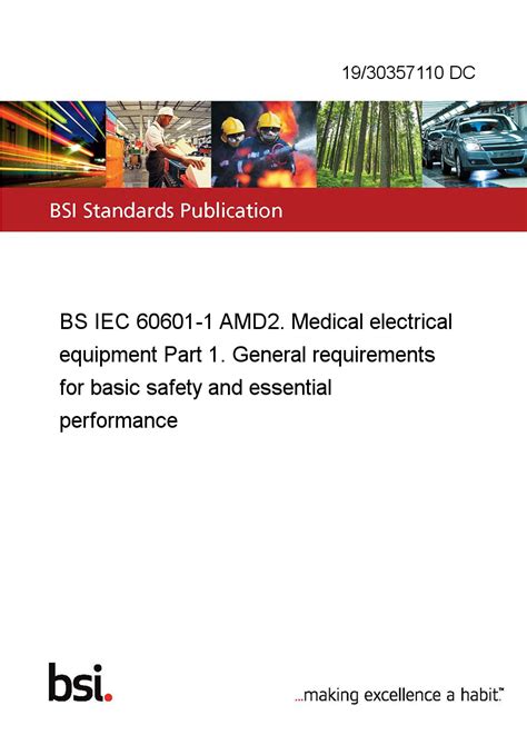 1930357110 Dc Bs Iec 60601 1 Amd2 Medical Electrical Equipment Part 1