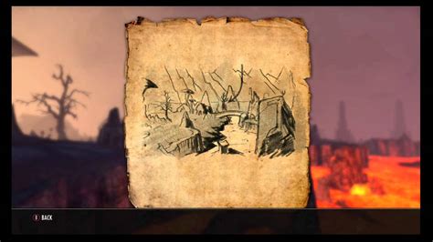 The Elder Scrolls Online Stonefalls Treasure Map Location Youtube