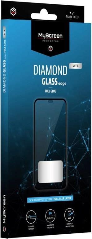 Myscreen Protector Myscreen Diamond Glass Lite Edge Full Glue Black