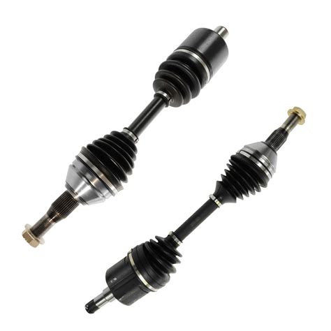 Front CV Axle Shaft Left LH Right RH Pair Set Kit For Chevy Buick