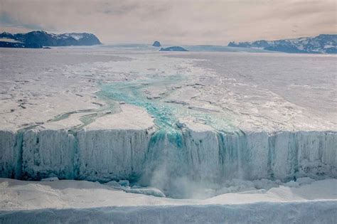 Water On Antarctic Ice Shelves A Wider Older Phenomenon Than Thought Wsj
