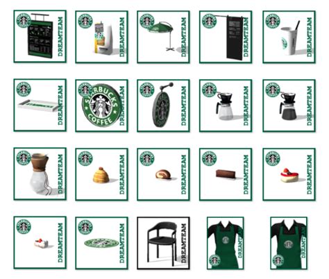 Starbucks Coffee Shop Lot Furnished Dreamteamsims The