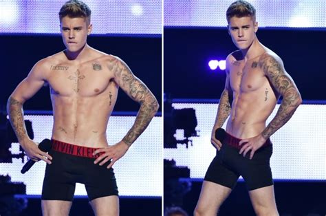 Justin Bieber Strips After Being Booed Page Six