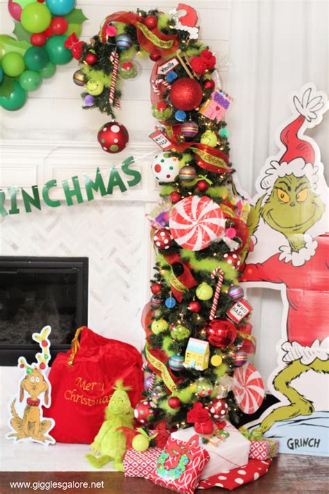 Welcome To Whoville Grinch Theme Ceramic Christmas Tree
