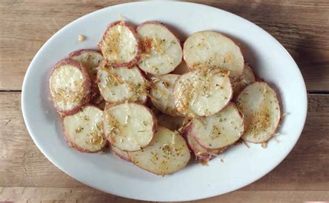 Parmesan Potato Slices Recipe At