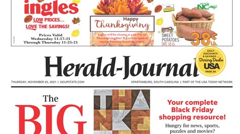 What to expect in the Thanksgiving Day Spartanburg Herald-Journal