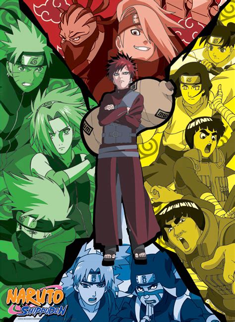 Imagen Naruto Shippuden Poster Gaara Kazekage 454 P Doblaje