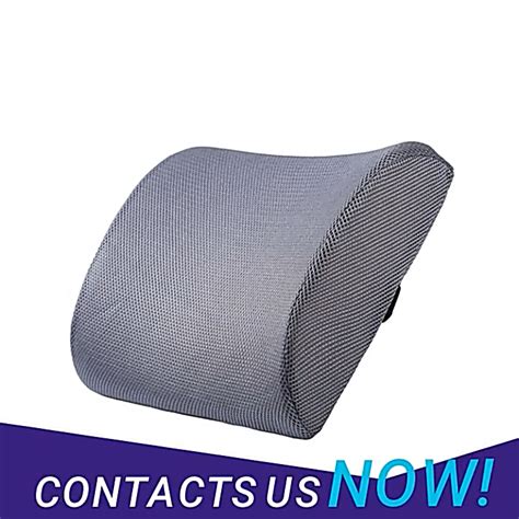 Hot Selling Cool Gel Memory Foam Seat Cushion With Rain Cover And Lumbar Support Pillow For