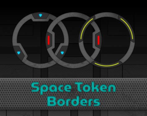 Space Token Borders By Lazarus