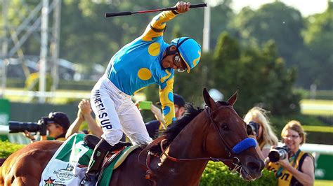 Belmont 2015 American Pharoah Delivers Signature Win Worthy Of Horse