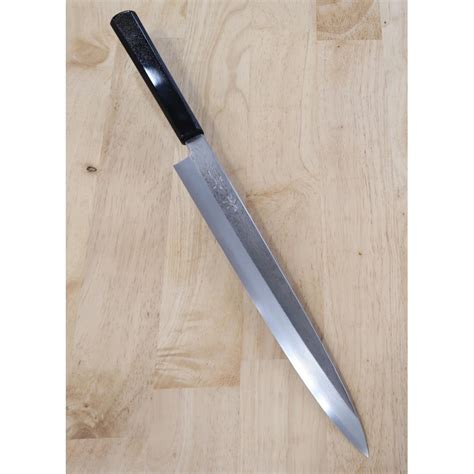 Japanese Yanagiba Knife Kagekiyo Urushi Vg 10 Damascus Size 30cm