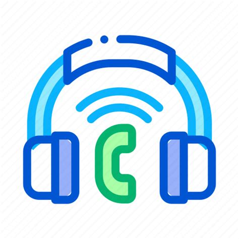 Calling Headphones System Voip Icon Download On Iconfinder