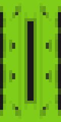 Grass can be substituted with the following items: Minecraft Banner (Cactus) Minecraft Banner