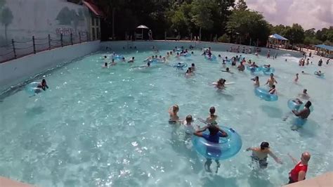 Lifeguard Saves Drowning Girl In Crowded Swimming Pool