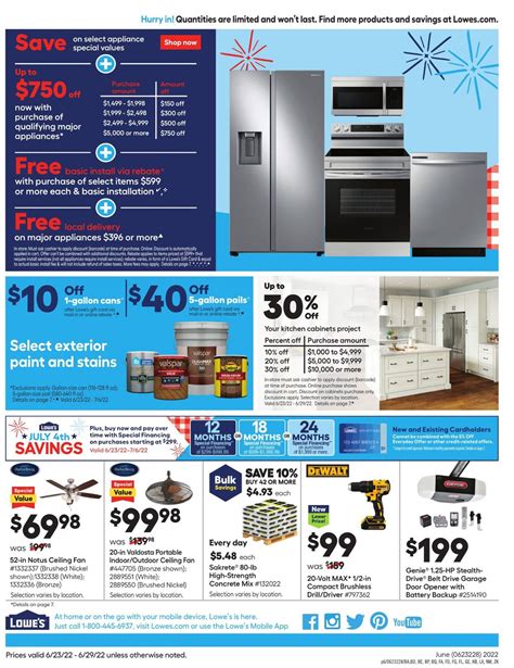 Lowes Current Weekly Ad 0623 06292022 6 Frequent