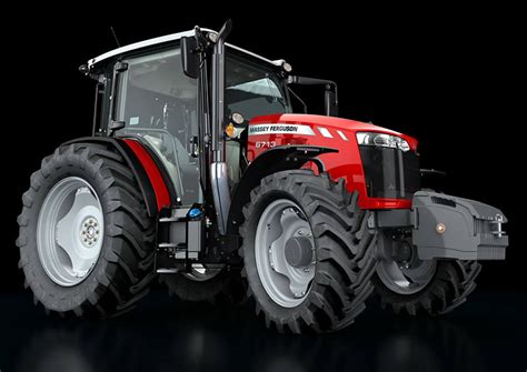 New 2023 Massey Ferguson 6713 4wd Deluxe Cab Tractors In Tupelo Ms Red