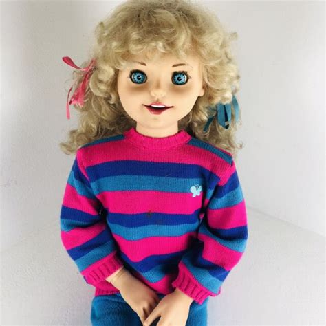 Vintage 1987 Playmates Jill 33” Interactive Talking Doll Untested Ebay