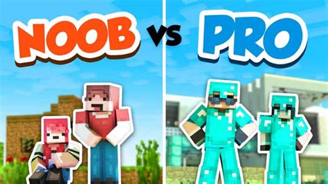 Minecraft Noob Vs Pro Who Is Noob And Who Is Pro In Minecraft World