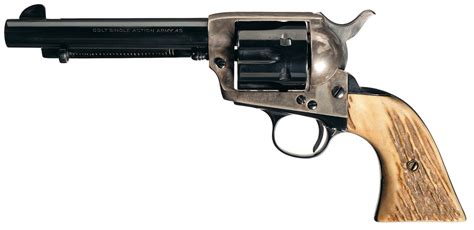 Colt Single Action Revolver 45 Long Colt Rock Island Auction
