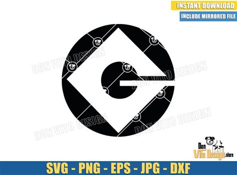 Minion Gru G Logo Svg Png Files For Cricut Best Design