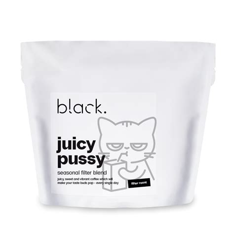 Káva Black Juicy Pussy Blend Pražiareň Black