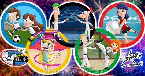 Disney Olympic Games By Celesteyupi On Deviantart